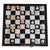 Magnetic chess, Silver & gold pieces chess, Folding magnetic board, foldable board