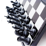 International Word Chess Game Medieval Folding Chess Pieces/ Complete Chess Set Entertainment