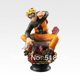 Anime Naruto Uzumaki Naruto Sasuke Gaara Kakashi Chess PVC Action Figures Collection