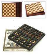 Qin And Han Dynasties Checkers and Chess Set with storage