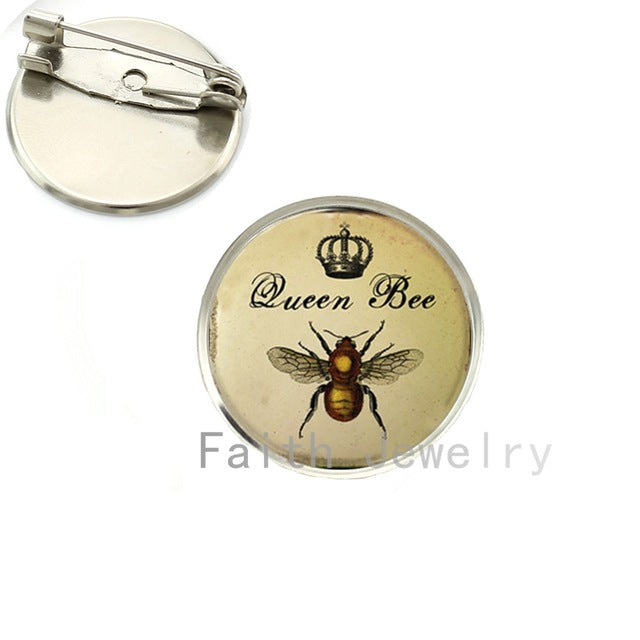 Queen Bee Chess Pins
