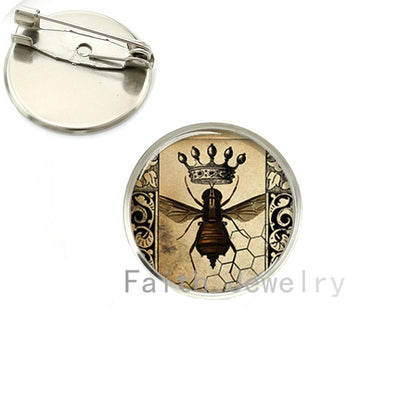Queen Bee Chess Pins