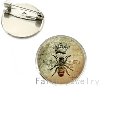 Queen Bee Chess Pins