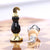 Exquisite Metal and wood Chess Set with builtin storage