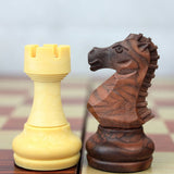 Wooden Folded Board International magnetic Chess Set