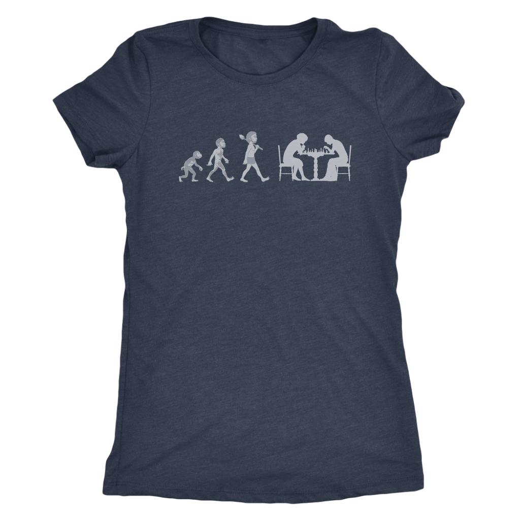 Chess Evolution - Triblend T-Shirt