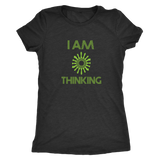 I am thinking - chess wait slow loading clock - Triblend T-Shirt