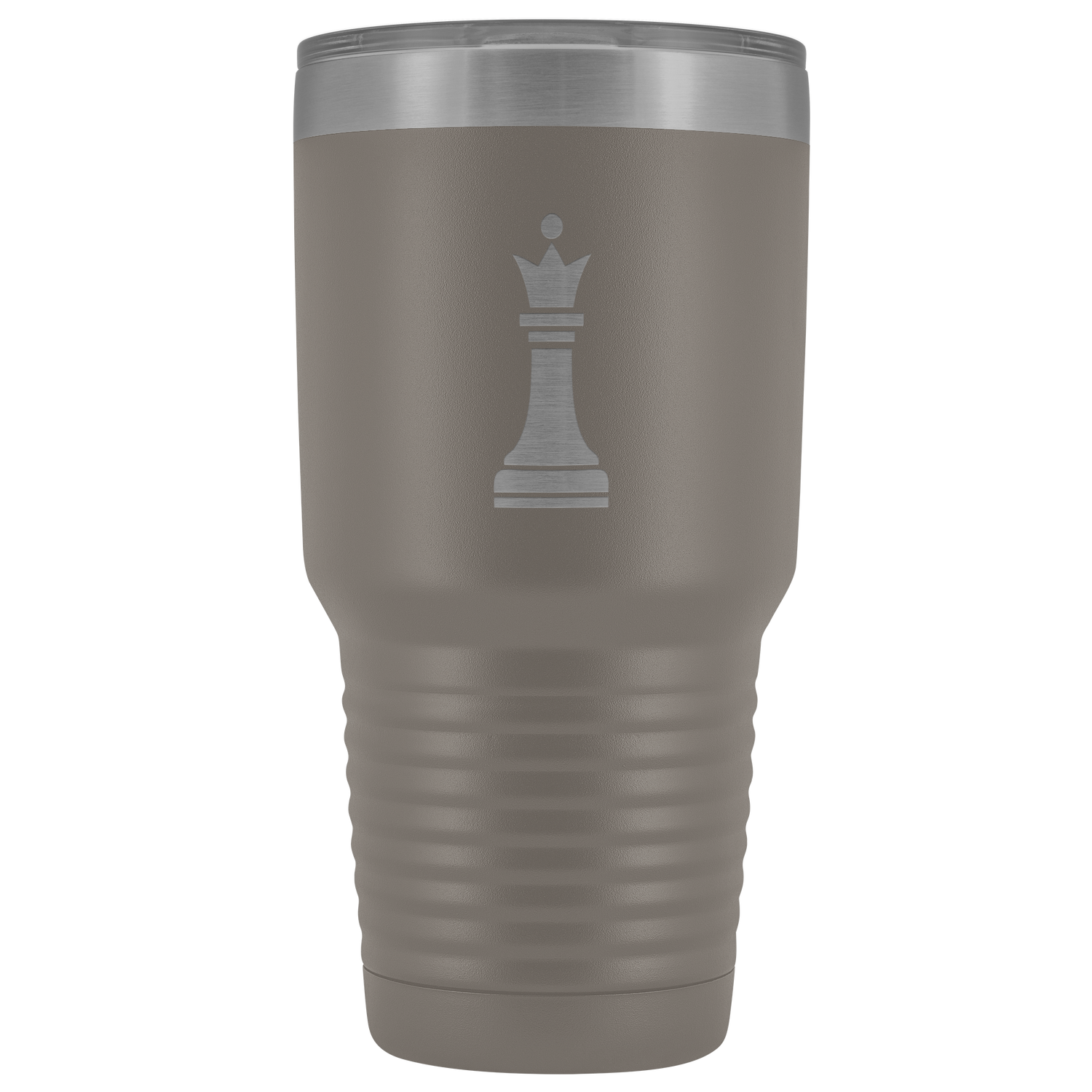 Laser etched Queen 30 Ounce stainless steel Vacuum insulated hot and cold beverage Tumbler
