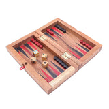 Raintree Wood Chess and Backgammon Handmade Game