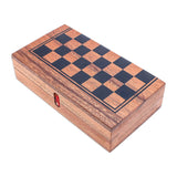 Raintree Wood Chess and Backgammon Handmade Game