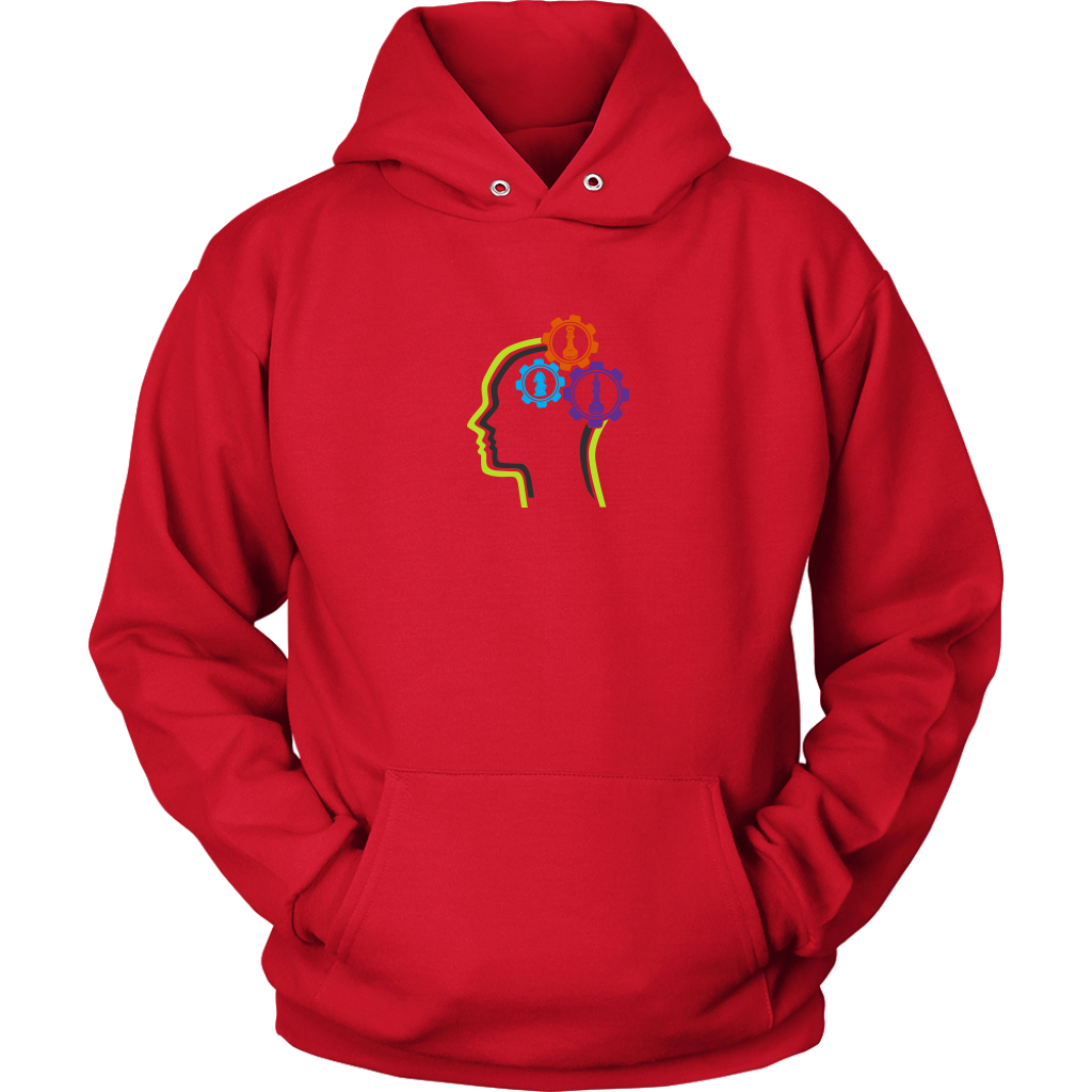 Chess thinking gears! - Unisex Hoodie
