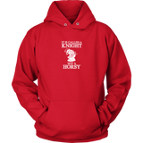 It's called a Knight, not a horsy! - Adult Unisex Hoodie