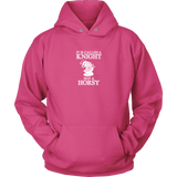 It's called a Knight, not a horsy! - Adult Unisex Hoodie