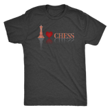 I heart chess - Triblend T-Shirt