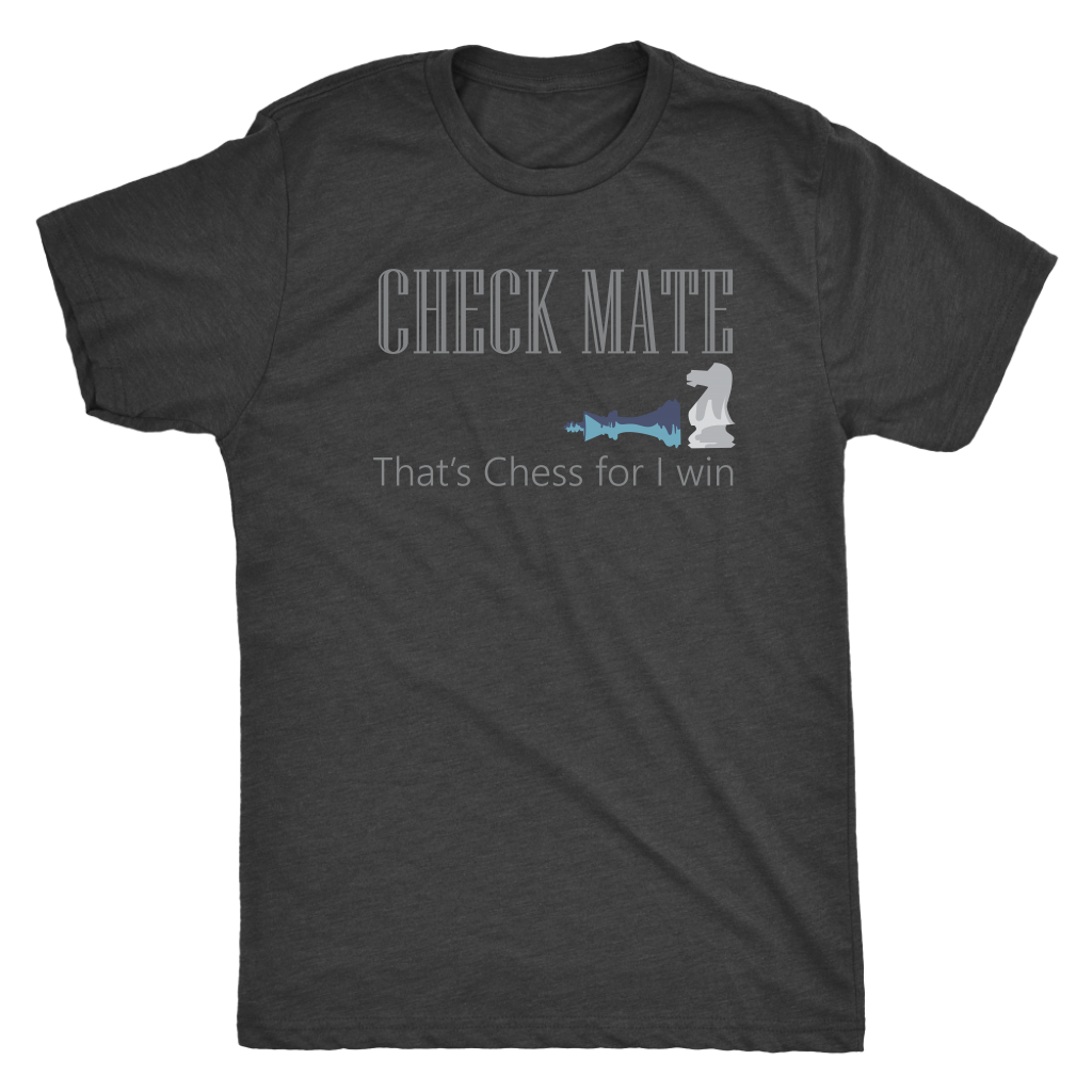 Chess Mate That is Chess for I win - Triblend T-Shirt