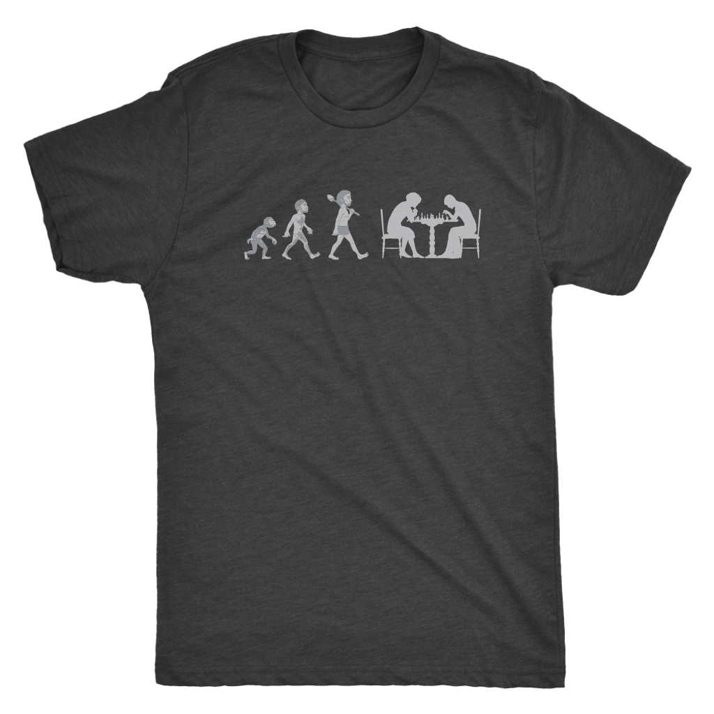 Chess Evolution - Triblend T-Shirt