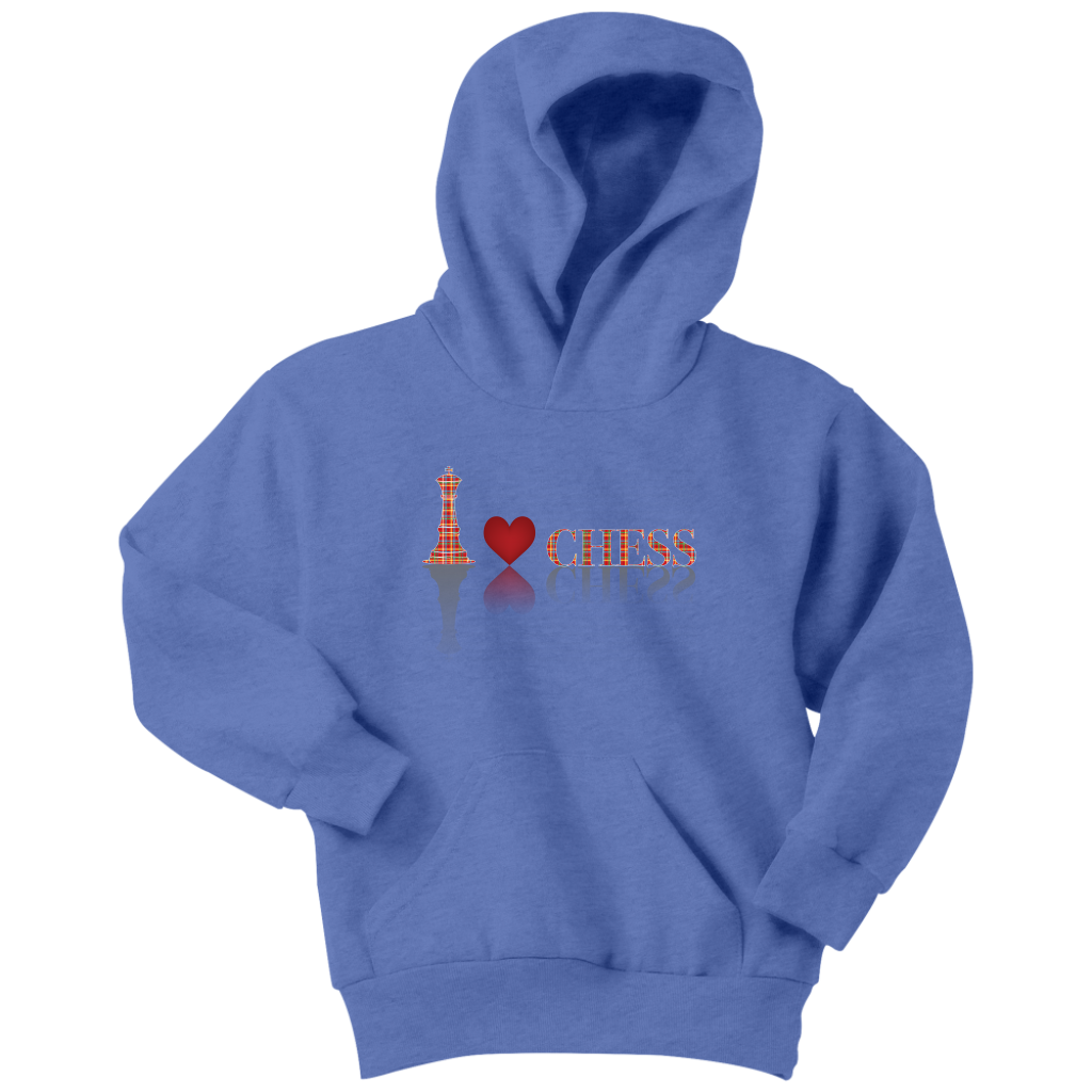 I heart chess - Youth hoodie