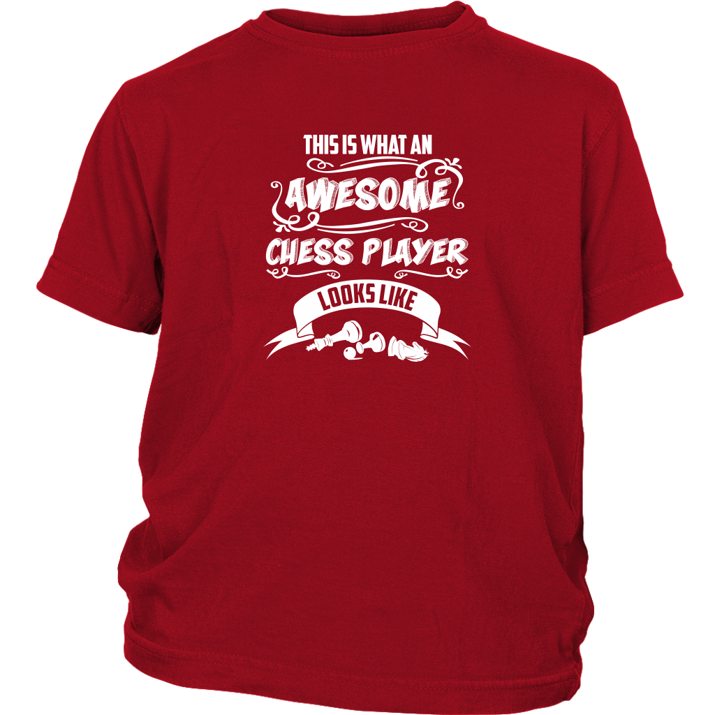This is what an awesome chess player looks like - Youth T-Shirt