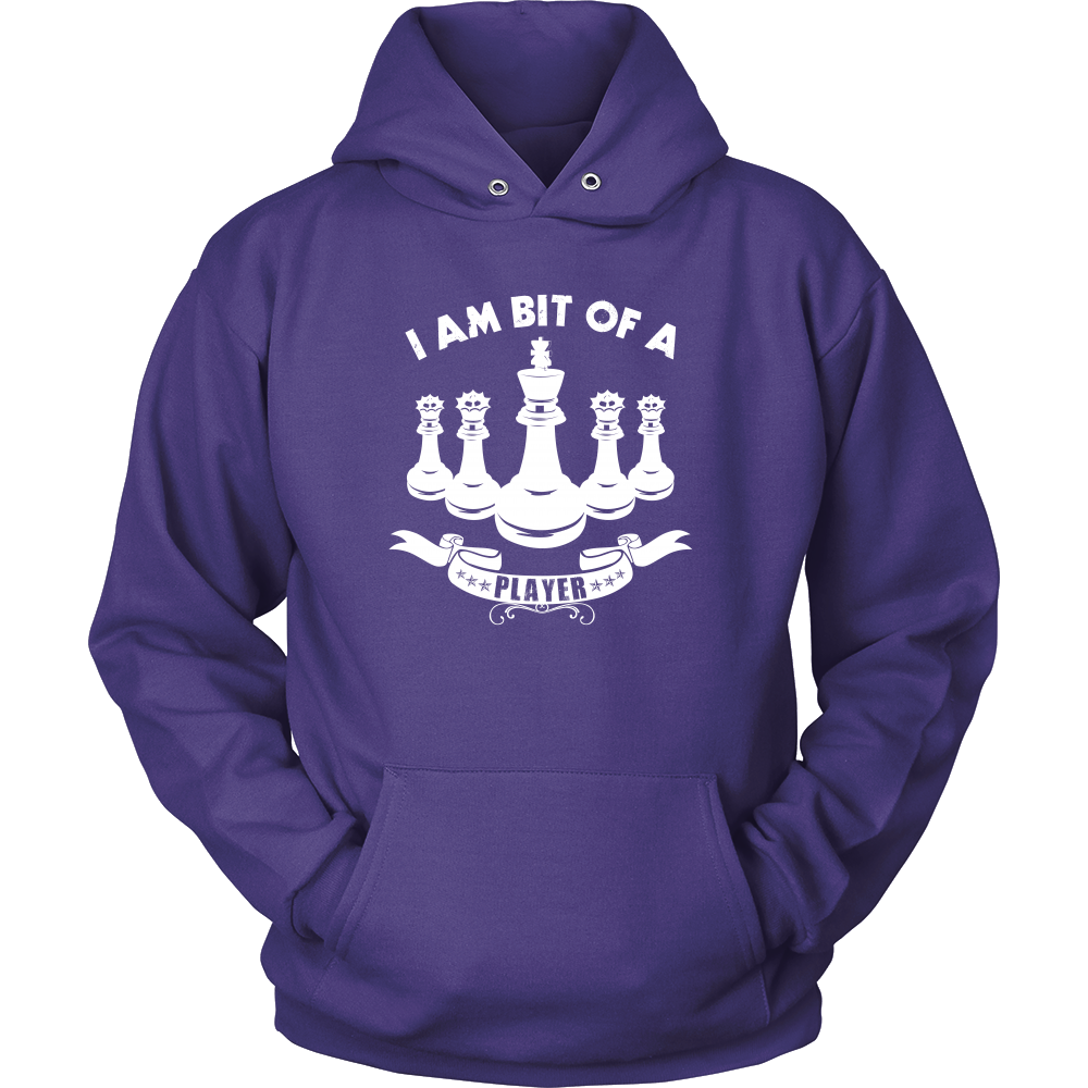 I am a bit of a player - Unisex Chess Hoodie