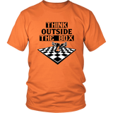 Think outside the box - men's and women's chess T-Shirt