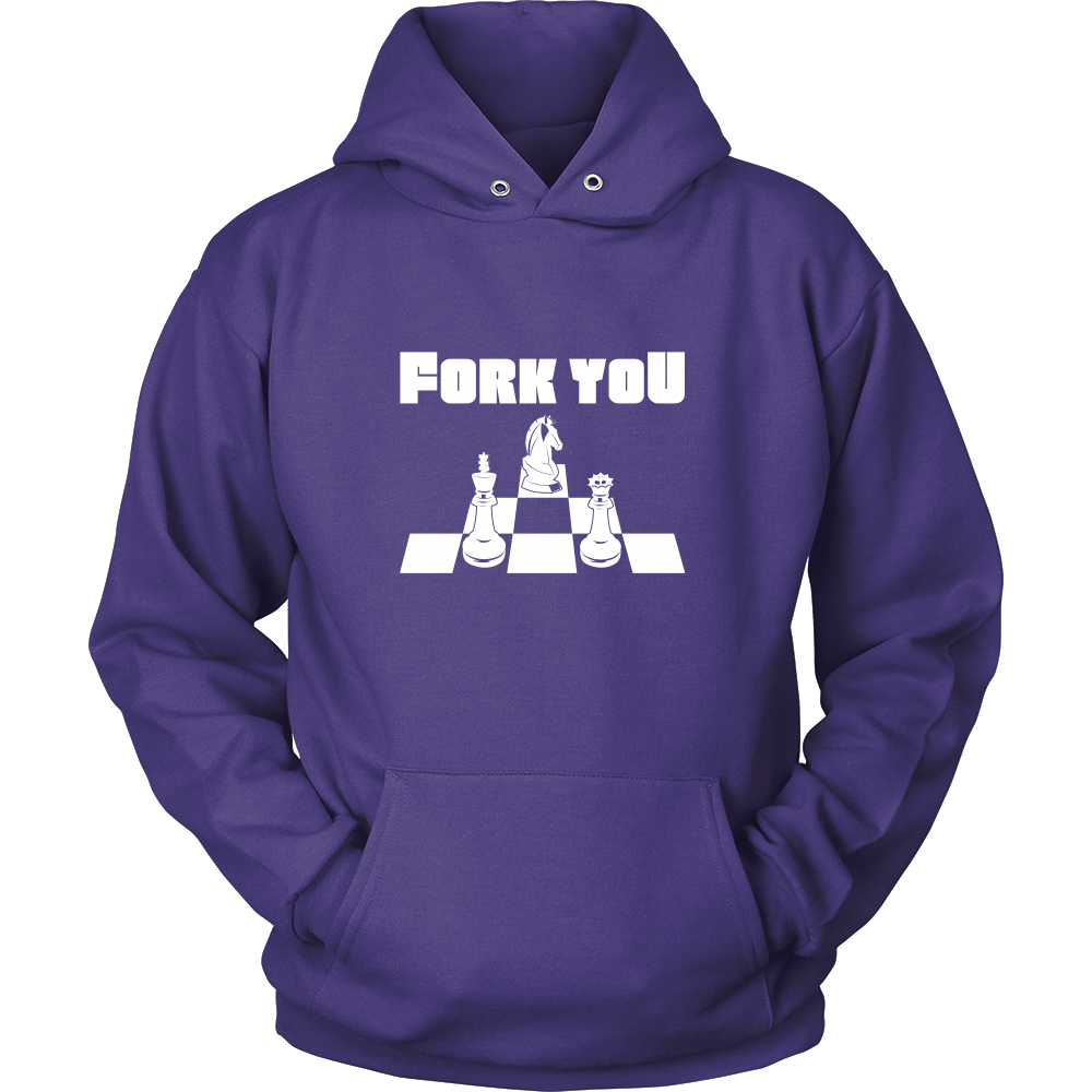 Fork you - Unisex Chess Hoodie