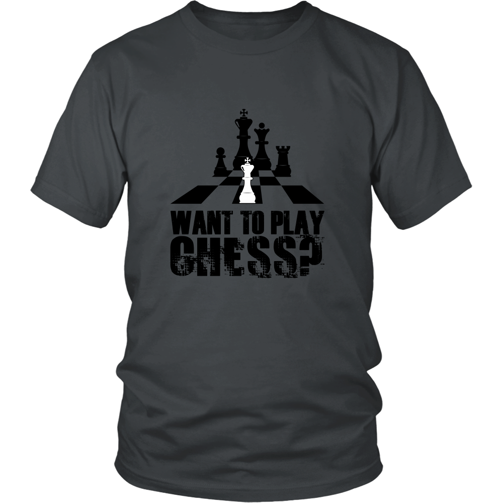Want to play chess? - Unisex T-Shirt