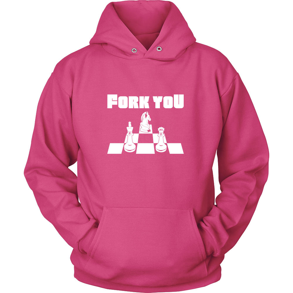 Fork you - Unisex Chess Hoodie