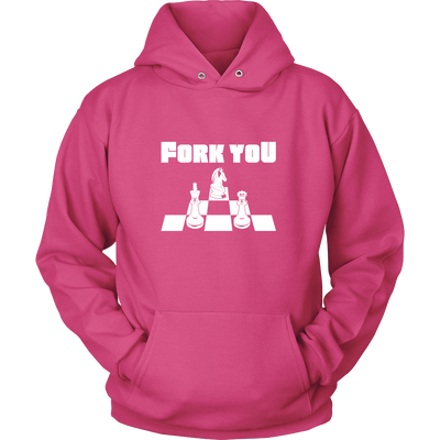 Fork you - Unisex Chess Hoodie