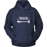 Chess is a lot like NASCAR but with some thinking - Unisex Hoodie