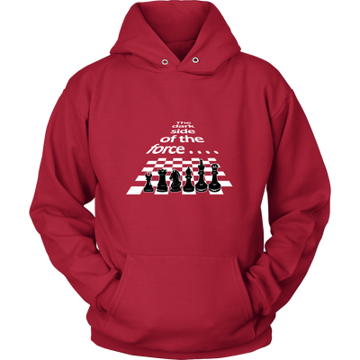 The dark side of the force - Chess board and pieces - Unisex Hoodie