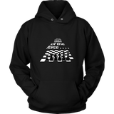 The dark side of the force - Chess board and pieces - Unisex Hoodie