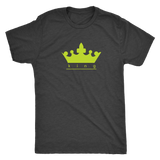 King and Queen Matched Triblend Vintage Black T-Shirt