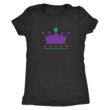 King and Queen Matched Triblend Vintage Black T-Shirt