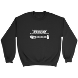 Chess is a lot like NASCAR but with some thinking - Crewneck Sweatshirt