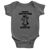 Chess Causing Frustrations since 2600 BC - Baby Onesie