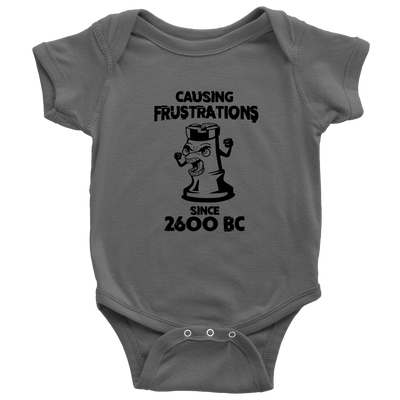 Chess Causing Frustrations since 2600 BC - Baby Onesie