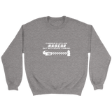 Chess is a lot like NASCAR but with some thinking - Crewneck Sweatshirt