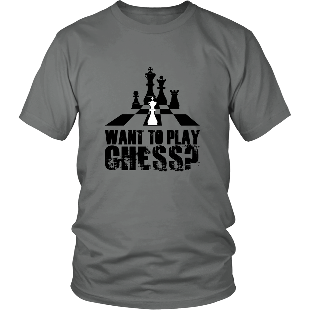 Want to play chess? - Unisex T-Shirt