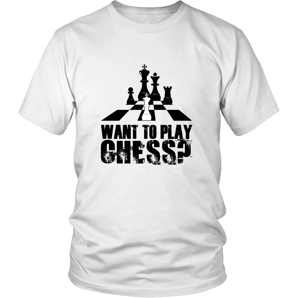 Want to play chess? - Unisex T-Shirt