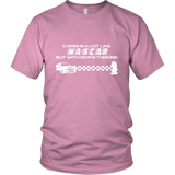 Chess is a lot like NASCAR but with some thinking - Unisex T-Shirt