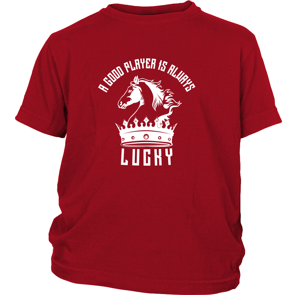 A good player is always lucky - Youth T-Shirt