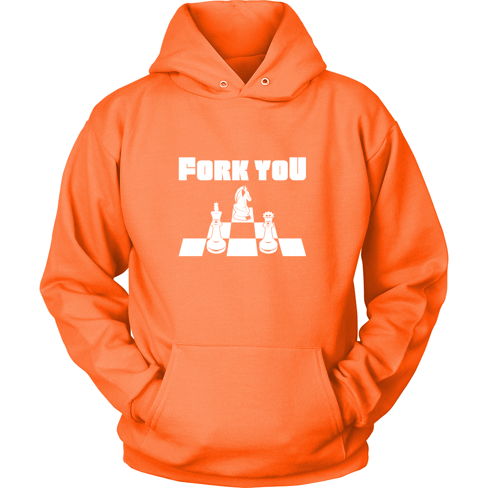 Fork you - Unisex Chess Hoodie