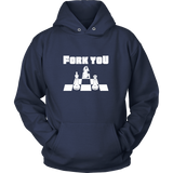 Fork you - Unisex Chess Hoodie