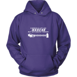 Chess is a lot like NASCAR but with some thinking - Unisex Hoodie
