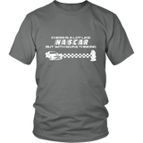 Chess is a lot like NASCAR but with some thinking - Unisex T-Shirt