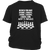 8 Pawns, 2 knights, 2 rooks , 2 bishops, a queen , a king and 3 ninjas - Youth T-Shirt