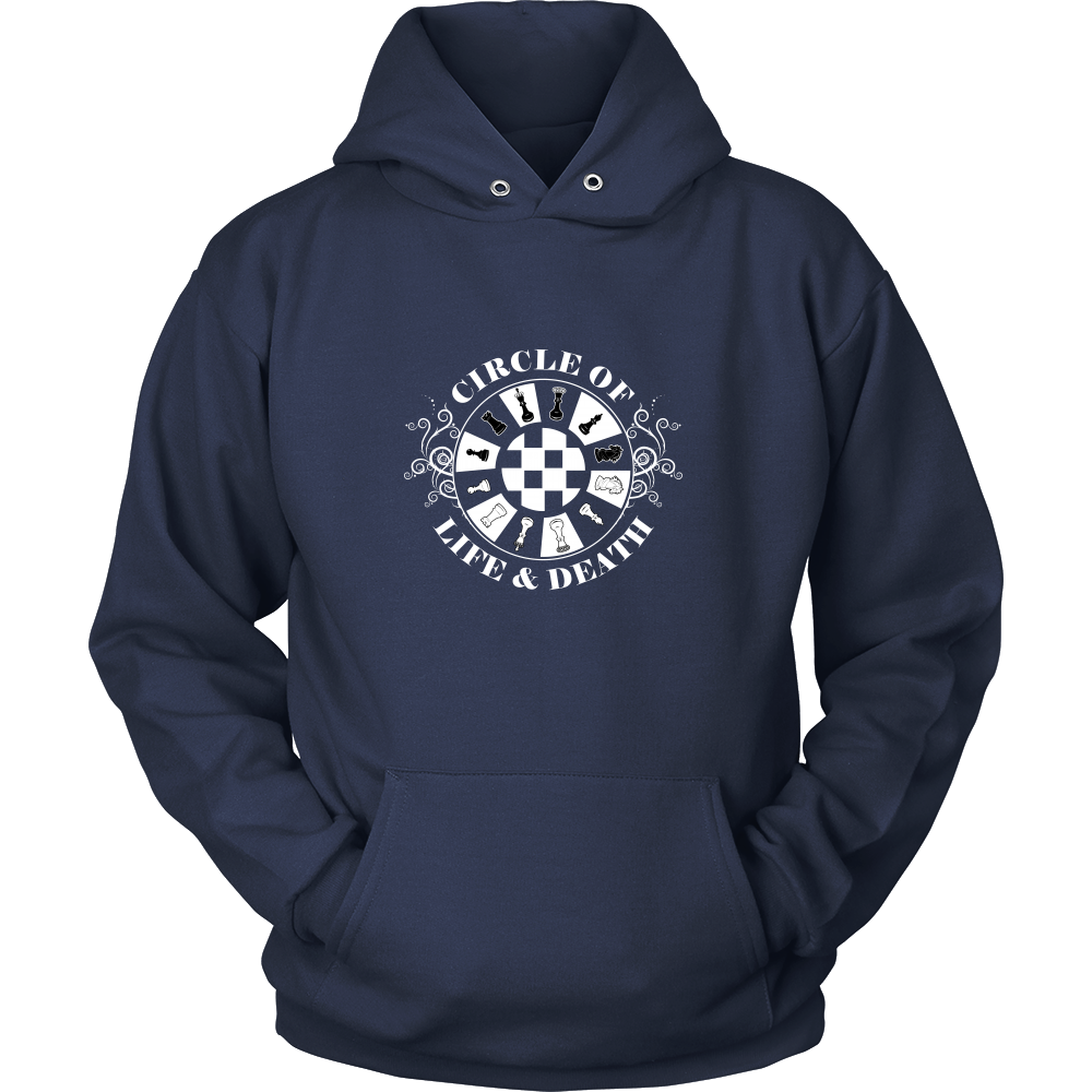 Chess - Circle of life and death  - Unisex Hoodie