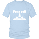 Fork you - Unisex Chess T-Shirt