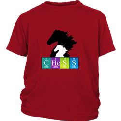 Chess Chemistry Periodic Table Youth T-Shirt