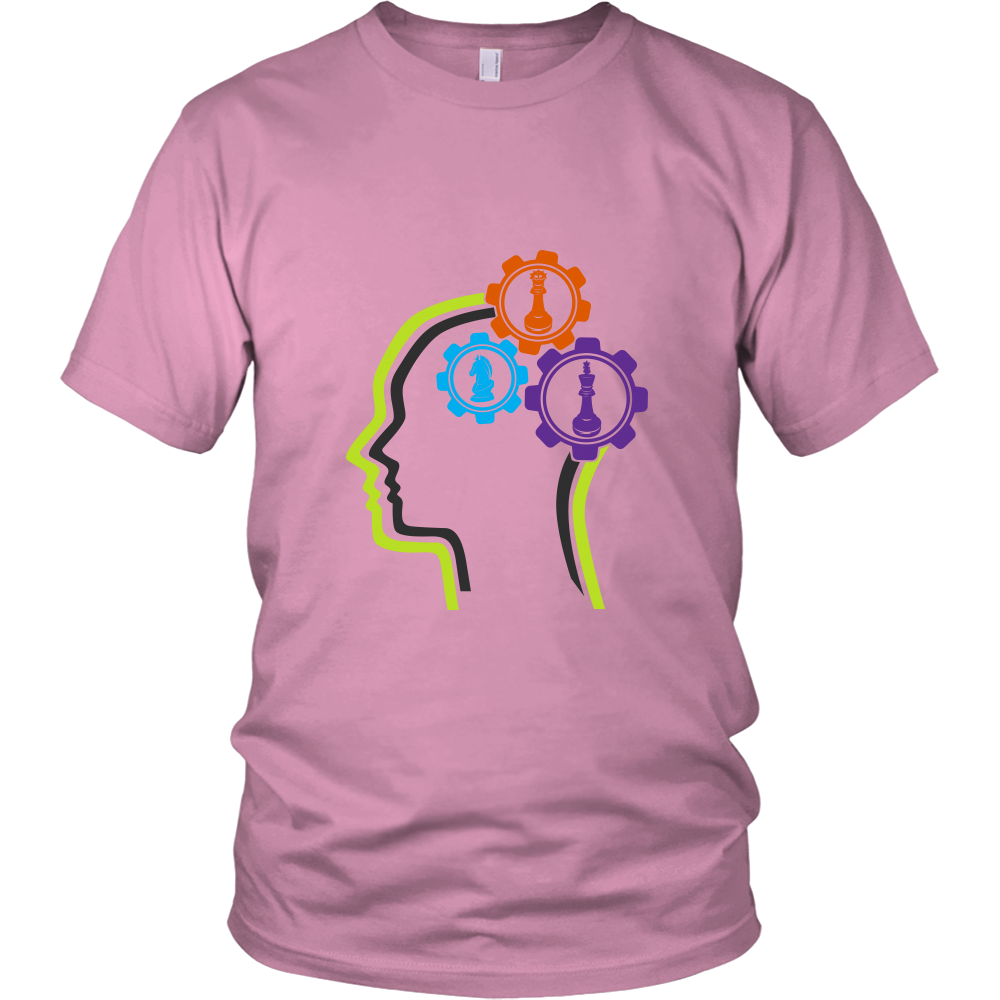 Chess in the mind - Chess Gears - Unisex T-Shirt